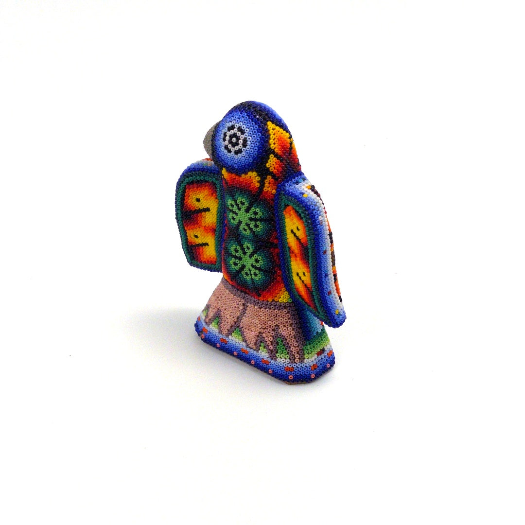 Aguila Huichol Chaquira - Arte Huichol Wixárika - Vista 2