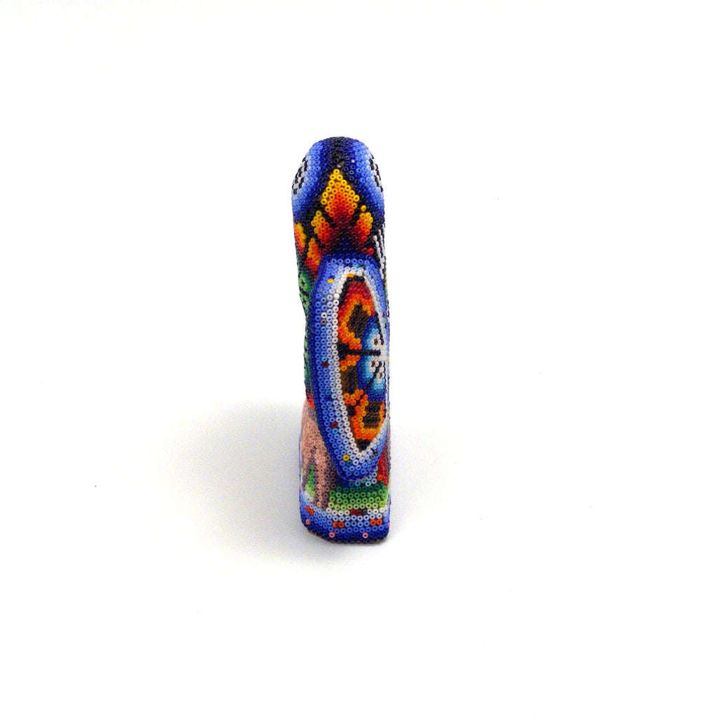 Aguila Huichol Chaquira - Arte Huichol Wixárika - Vista 3