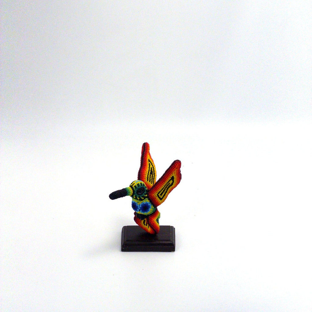 Aguila Huichol Con Chaquira - Arte Huichol Wixárika - Vista 2