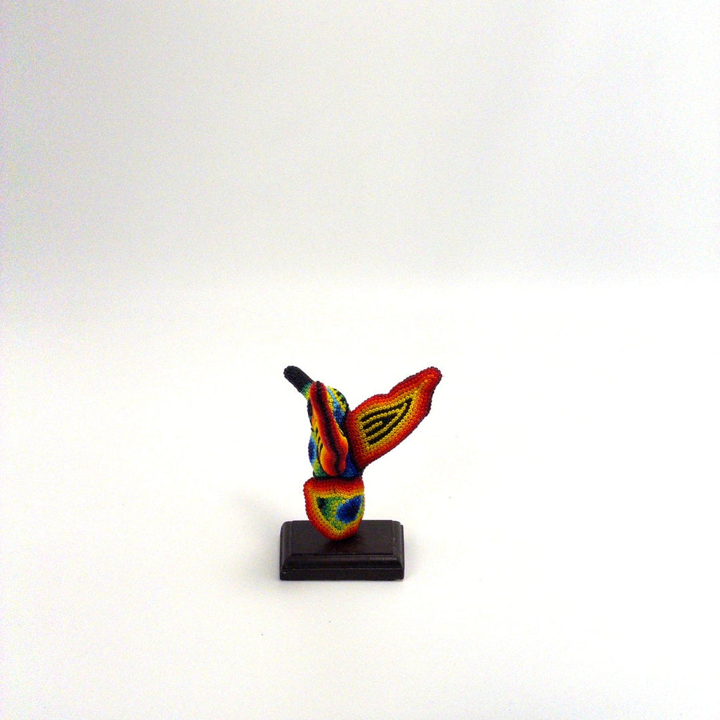 Aguila Huichol Con Chaquira - Arte Huichol Wixárika - Vista 3