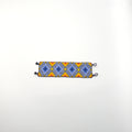 Brazalete Huichol Diamantes Y Sol - Arte Huichol Wixárika