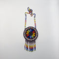Collar Circular Chaquira Colores Vibrantes - Arte Huichol Wixárika