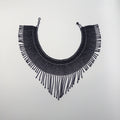Collar De Chaquira Negro Tradicional - Arte Huichol Wixárika