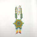 Collar Flor Chaquira Arte Huichol - Arte Huichol Wixárika