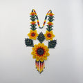 Collar Floral Con Chaquira Huichol - Arte Huichol Wixárika