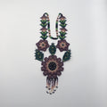 Collar Floral Huichol Chaquira - Arte Huichol Wixárika
