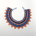 Collar Azul y Naranja