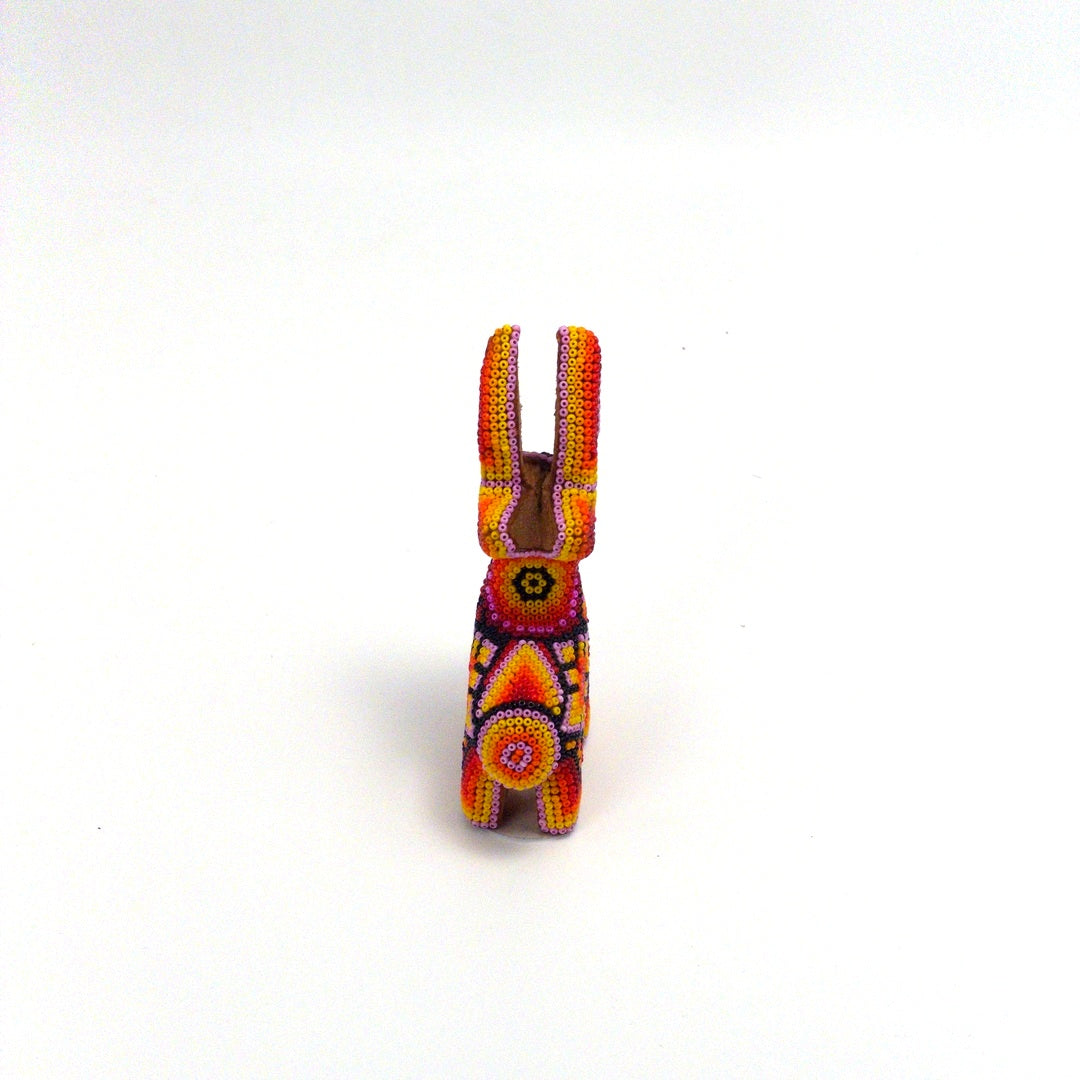 Conejo Huichol De Chaquira - Arte Huichol Wixárika