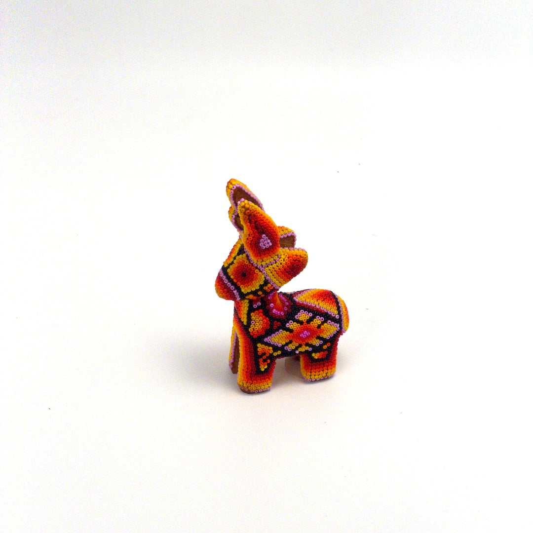 Conejo Huichol De Chaquira - Arte Huichol Wixárika - Vista 9