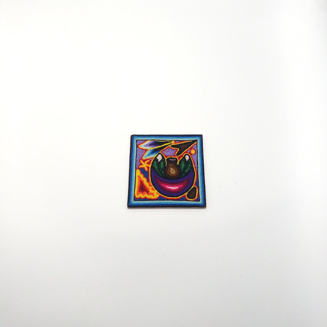 Cuadro Arte Huichol Abstracto - Arte Huichol Wixárika