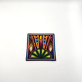 Cuadro Arte Huichol Diseño Floral - Arte Huichol Wixárika