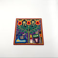 Cuadro Arte Huichol Flores Venado - Arte Huichol Wixárika