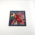 Cuadro Chaquira Venado Y Simbolos - Arte Huichol Wixárika