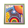 Cuadro Venado Chaquira Wixárika - Arte Huichol Wixárika