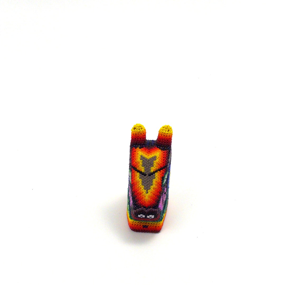 Figura De Caballo Chaquira Huichol - Arte Huichol Wixárika