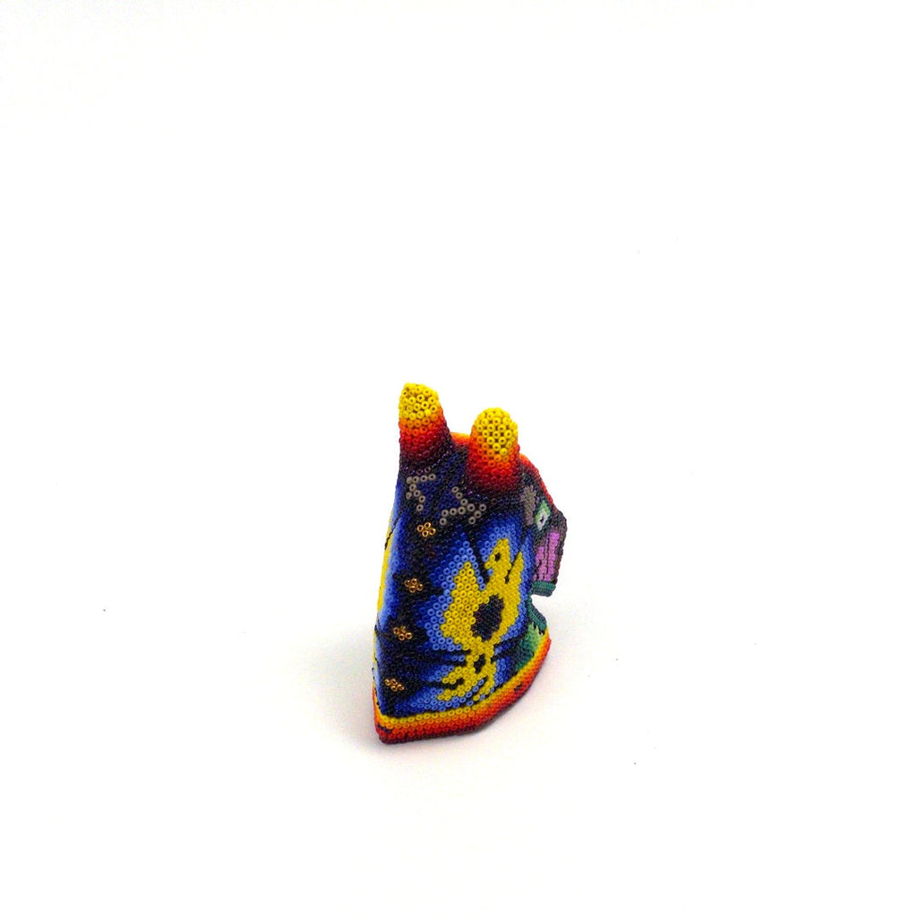Figura De Caballo Chaquira Huichol - Arte Huichol Wixárika - Vista 5