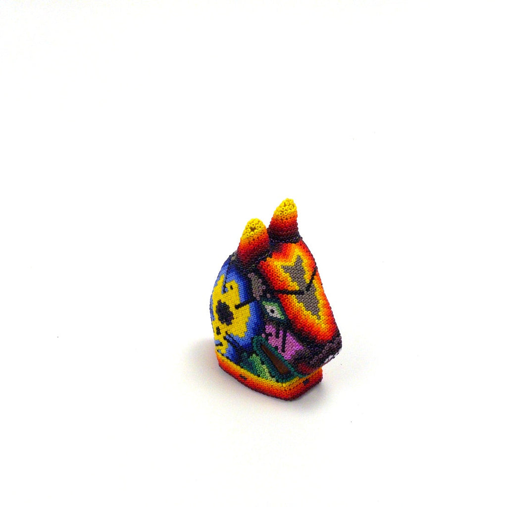 Figura De Caballo Chaquira Huichol - Arte Huichol Wixárika - Vista 7