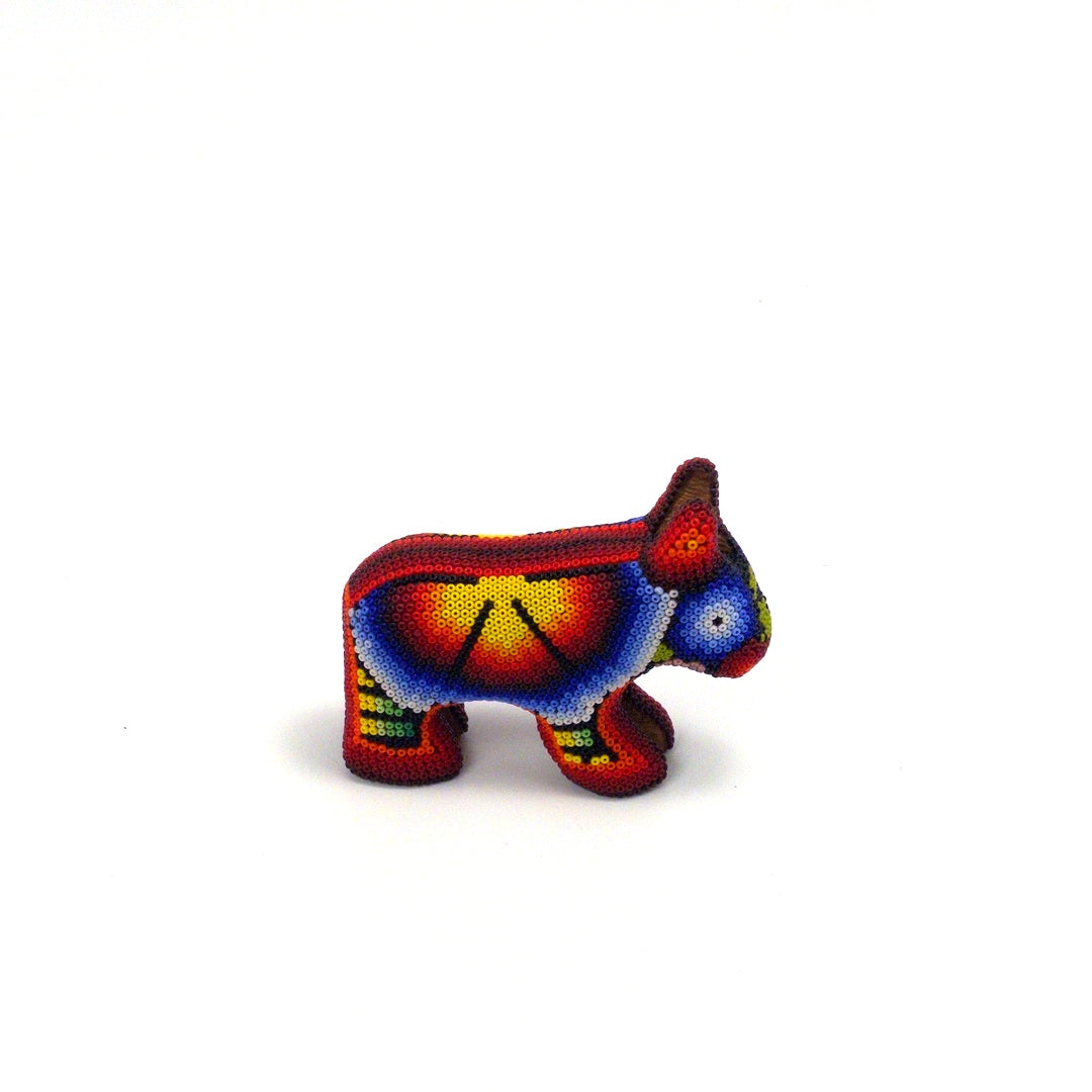 Figura Huichol De Armadillo - Arte Huichol Wixárika - Vista 7