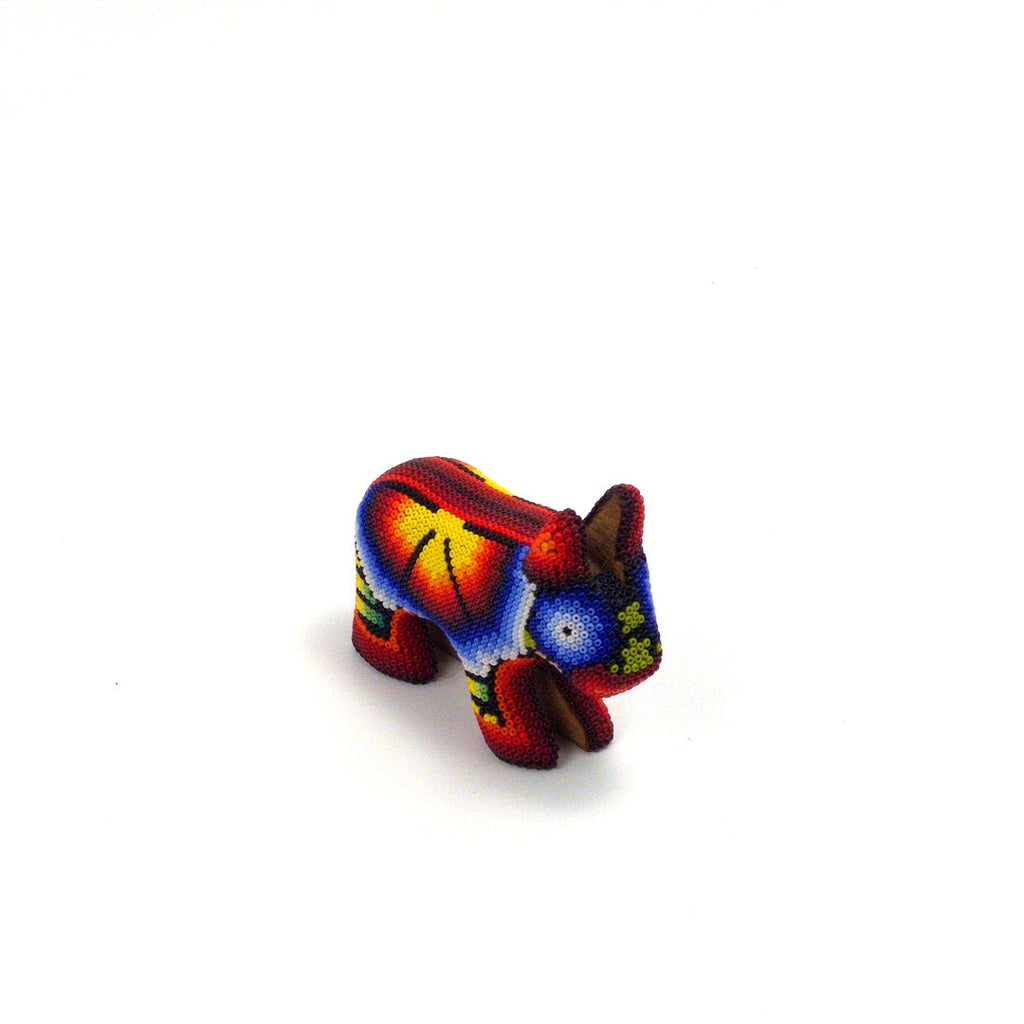 Figura Huichol De Armadillo - Arte Huichol Wixárika - Vista 8