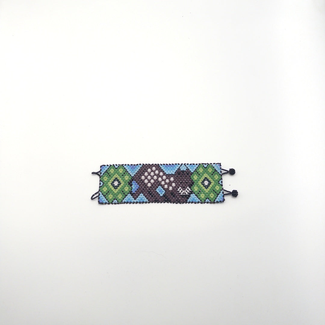 Pulsera Chaquira Diseño Animal - Arte Huichol Wixárika