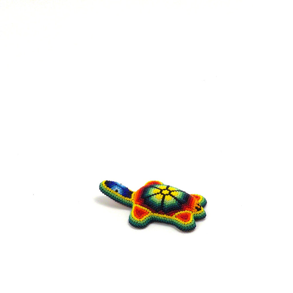 Tortuga Chaquira Arte Huichol - Arte Huichol Wixárika - Vista 13