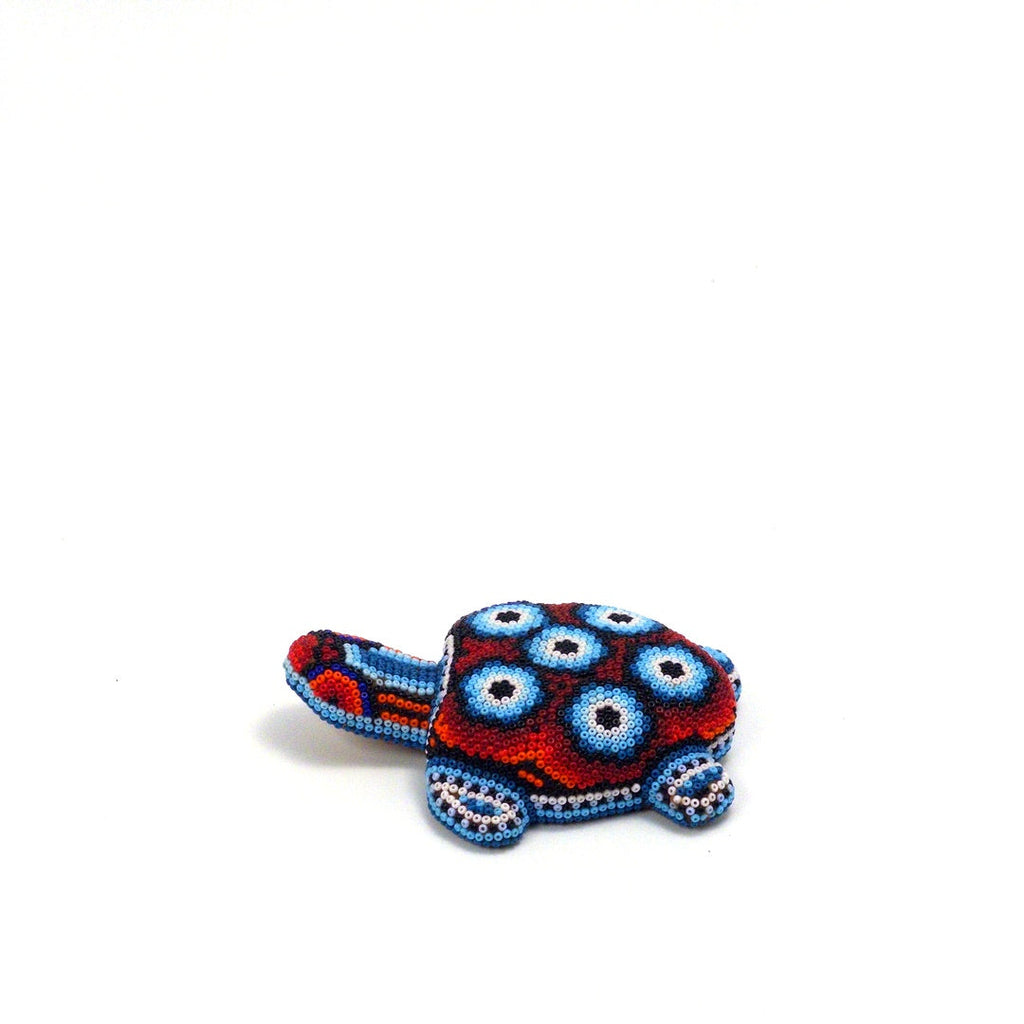 Tortuga Chaquira Arte Huichol - Arte Huichol Wixárika - Vista 9