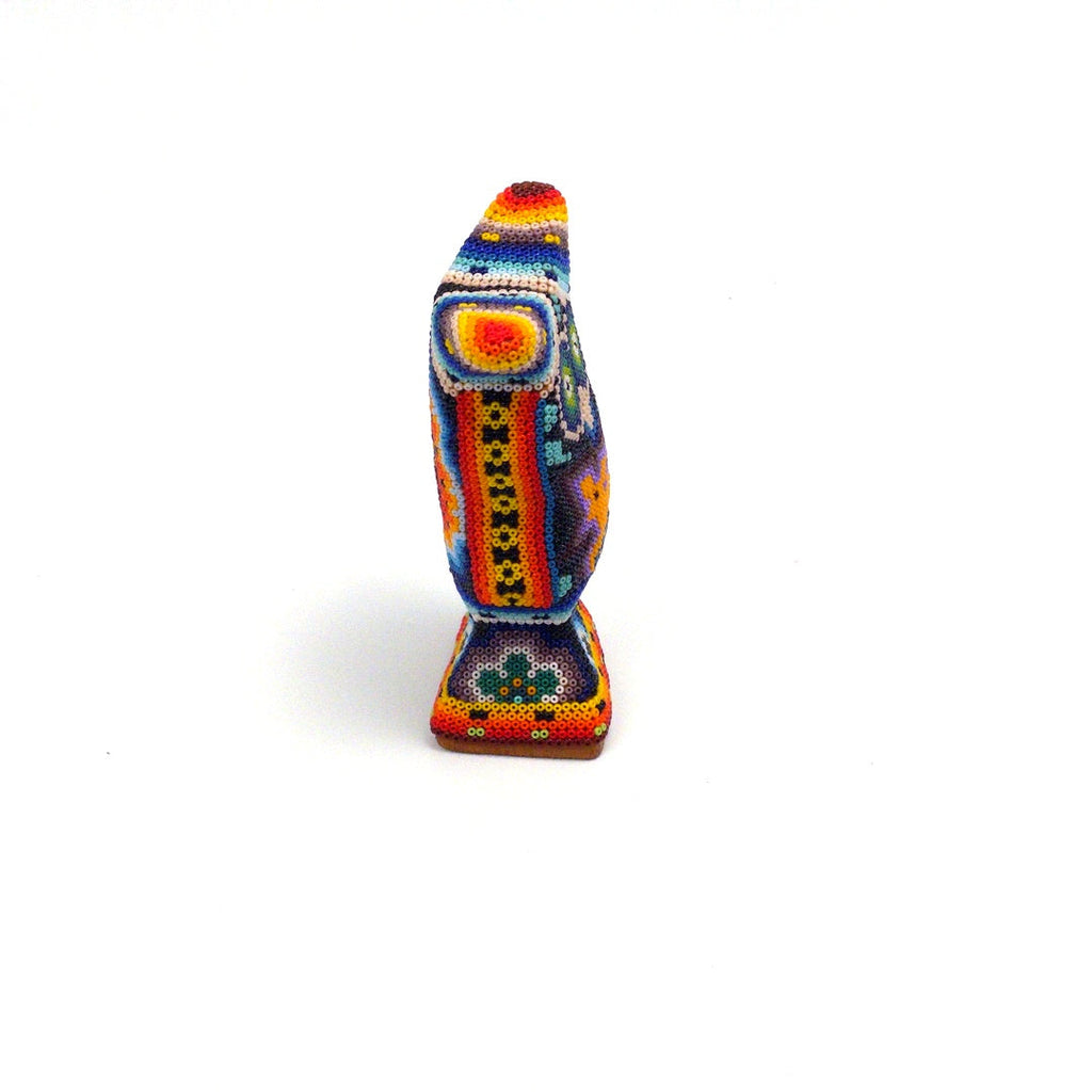 Venado Chaquira Multicolor Arte Huichol - Arte Huichol Wixárika - Vista 3