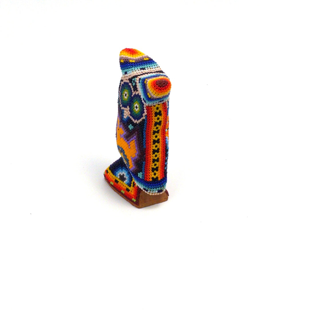 Venado Chaquira Multicolor Arte Huichol - Arte Huichol Wixárika - Vista 5