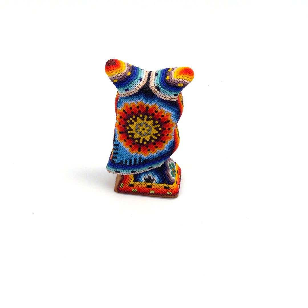 Venado Chaquira Multicolor Arte Huichol - Arte Huichol Wixárika - Vista 7
